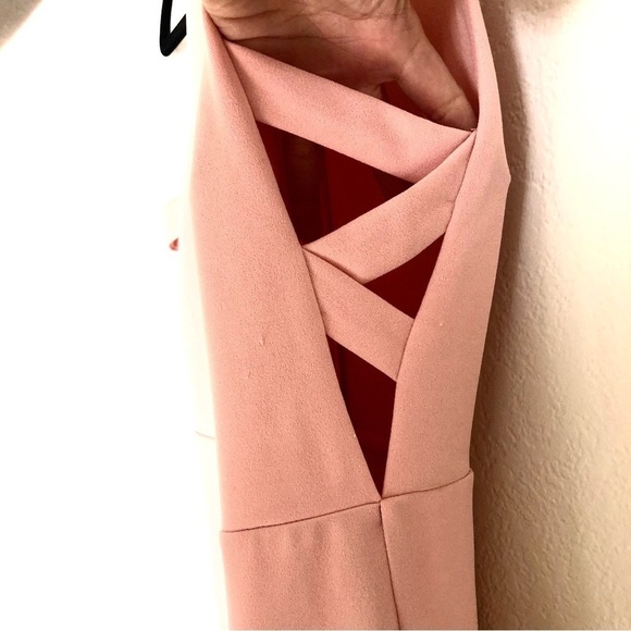 Lulu’s Keep on Dancing Cutout maxi Pink Medium - Picture 4 of 5